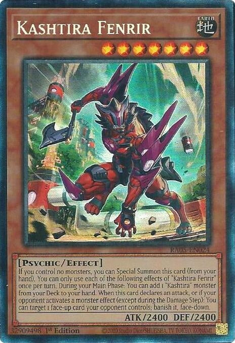 Kashtira Fenrir (Collector's Rare) (RA05-EN024) (Rarity Collection 5)