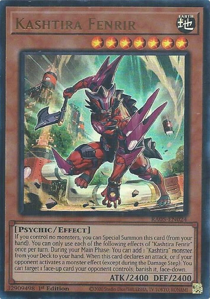 Kashtira Fenrir (Ultra Rare) (RA05-EN024) (Rarity Collection 5)