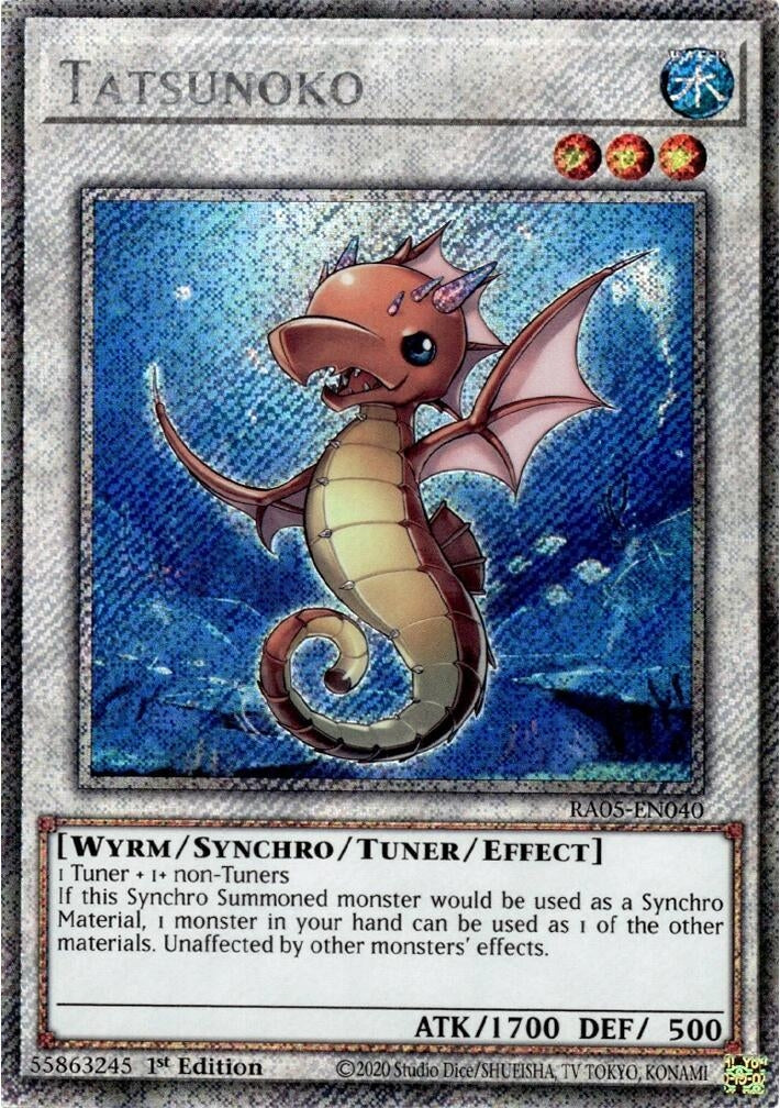 Tatsunoko (Platinum Secret Rare) (RA05-EN040) (Rarity Collection 5)