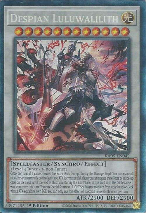 Despian Luluwalilith (Collector's Rare) (RA05-EN042) (Rarity Collection 5)