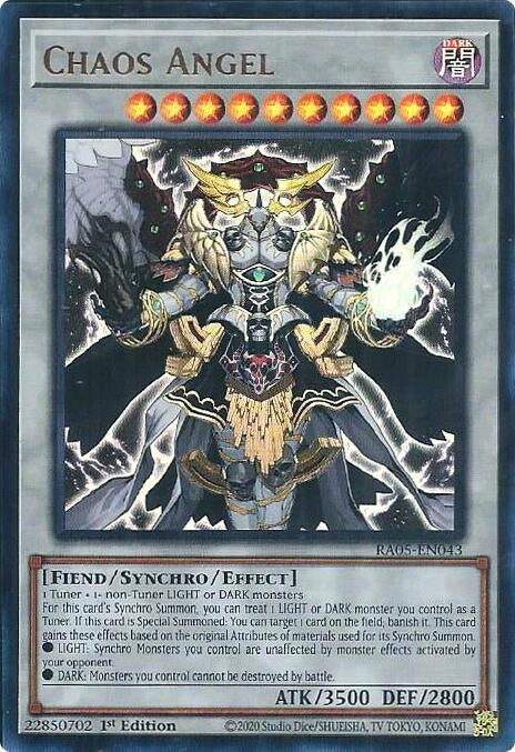 Chaos Angel (Ultra Rare) (RA05-EN043) (Rarity Collection 5)