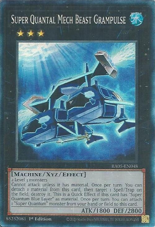 Super Quantal Mech Beast Grampulse (Collector's Rare) (RA05-EN048) (Rarity Collection 5)