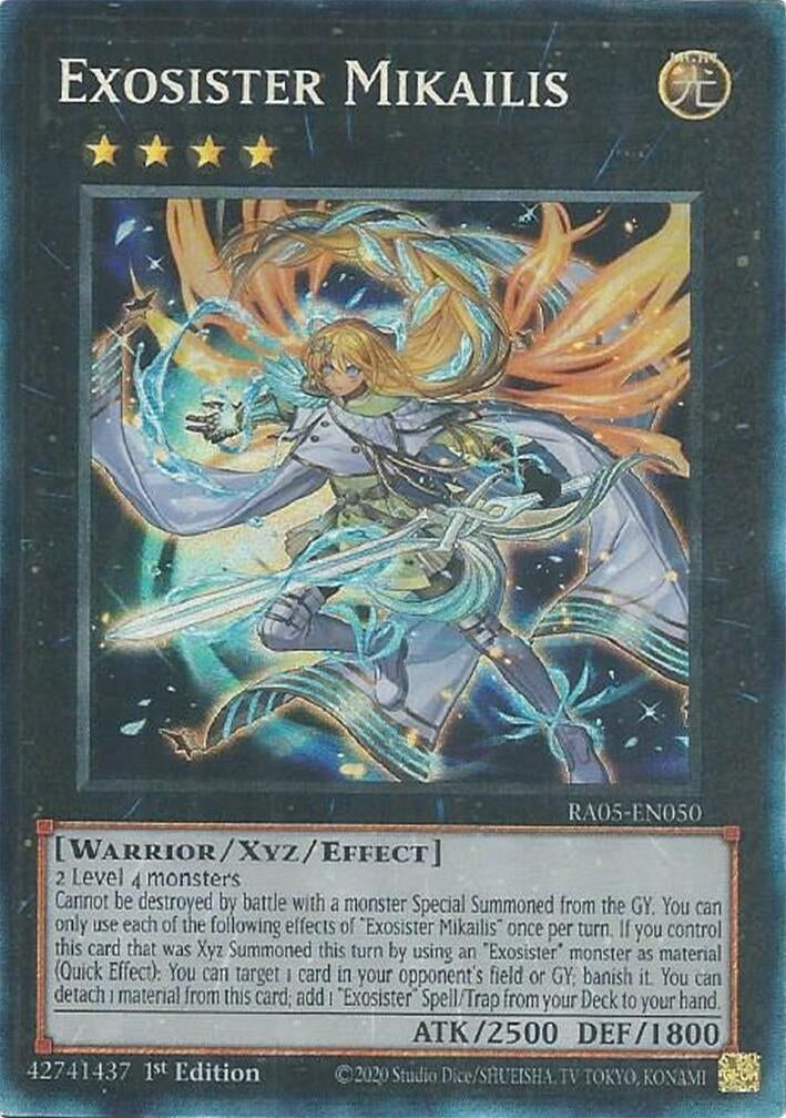 Exosister Mikailis (Collector's Rare) (RA05-EN050) (Rarity Collection 5)