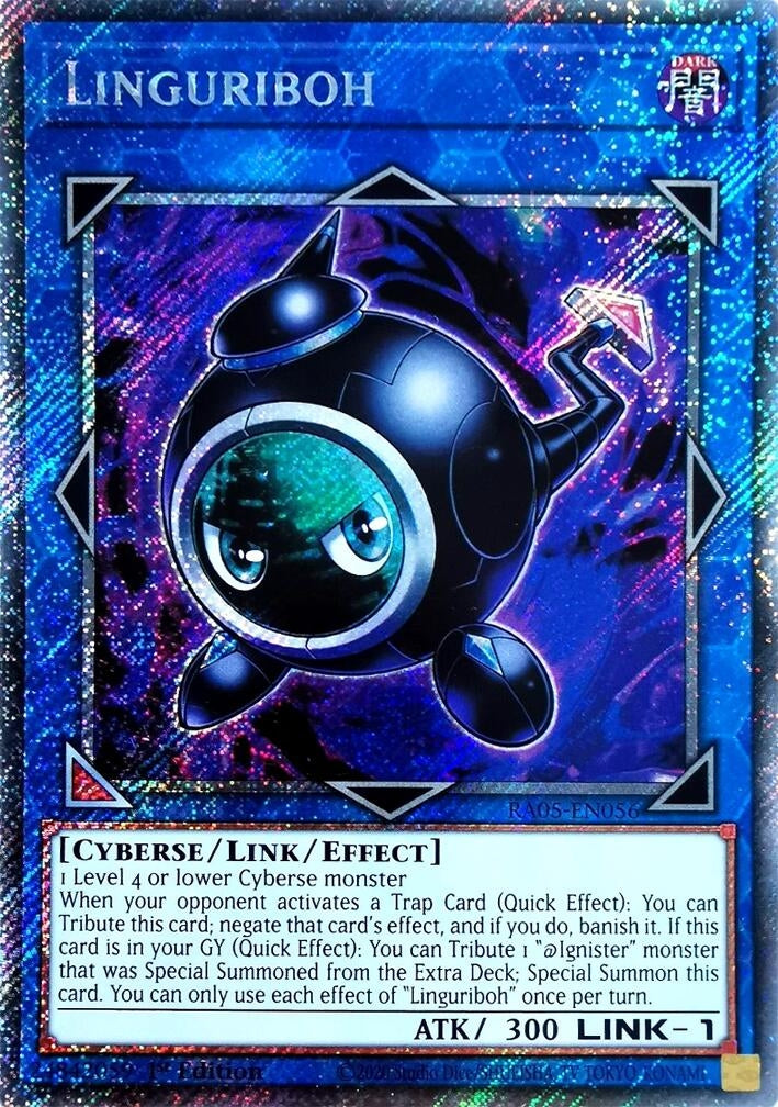 Linguriboh (Platinum Secret Rare) (RA05-EN056) (Rarity Collection 5)