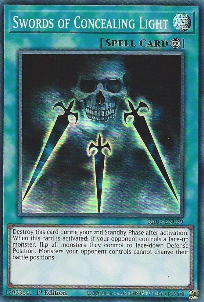 Swords of Concealing Light (RA05-EN059) (Rarity Collection 5)