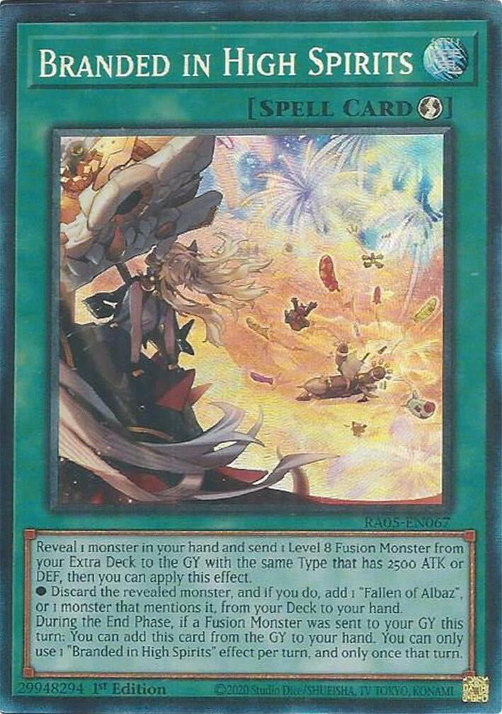 Branded in High Spirits (Collector's Rare) (RA05-EN067) (Rarity Collection 5)