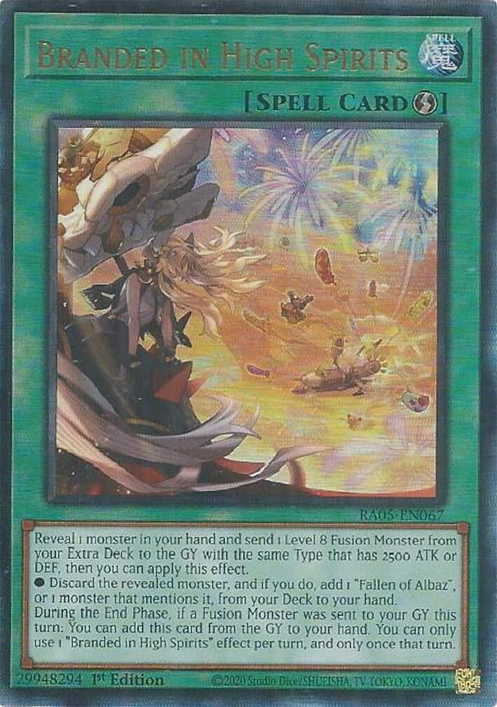 Branded in High Spirits (Ultimate Rare) (RA05-EN067) (Rarity Collection 5)