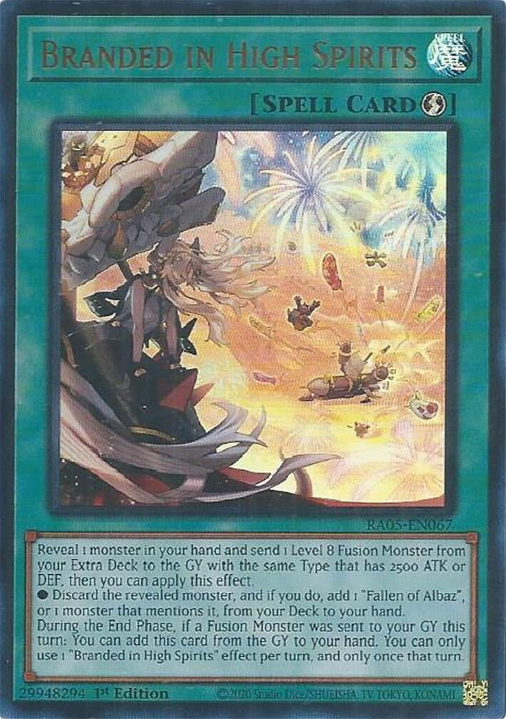Branded in High Spirits (Ultra Rare) (RA05-EN067) (Rarity Collection 5)