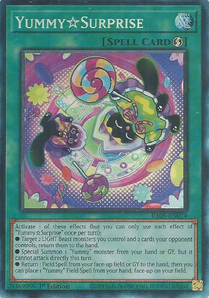 YummySurprise (Collector's Rare) (RA05-EN074) (Rarity Collection 5)