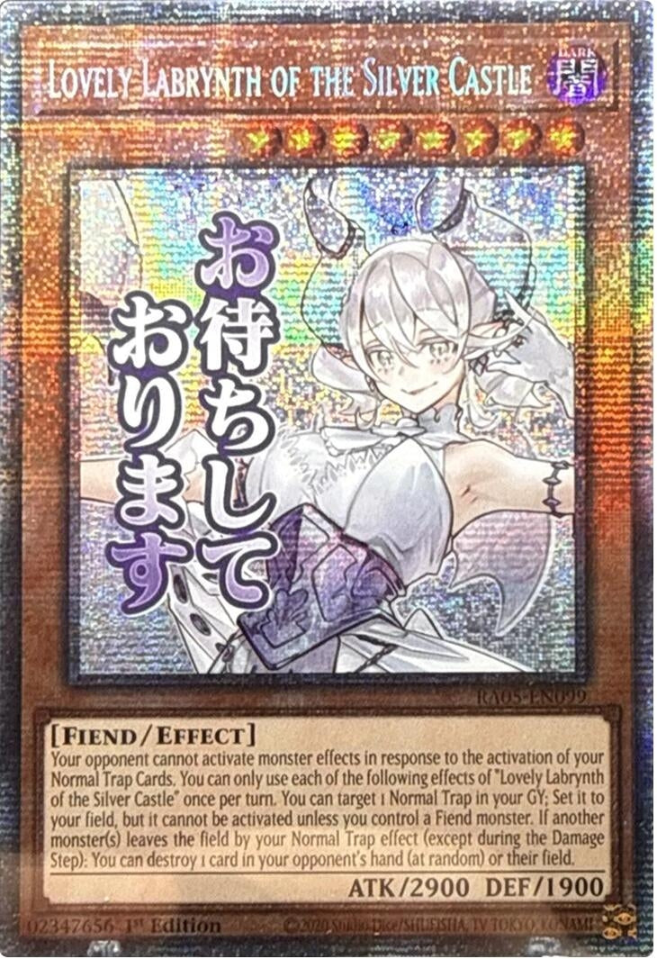 Lovely Labrynth of the Silver Castle (Starlight Rare) (RA05-EN099) (Rarity Collection 5)
