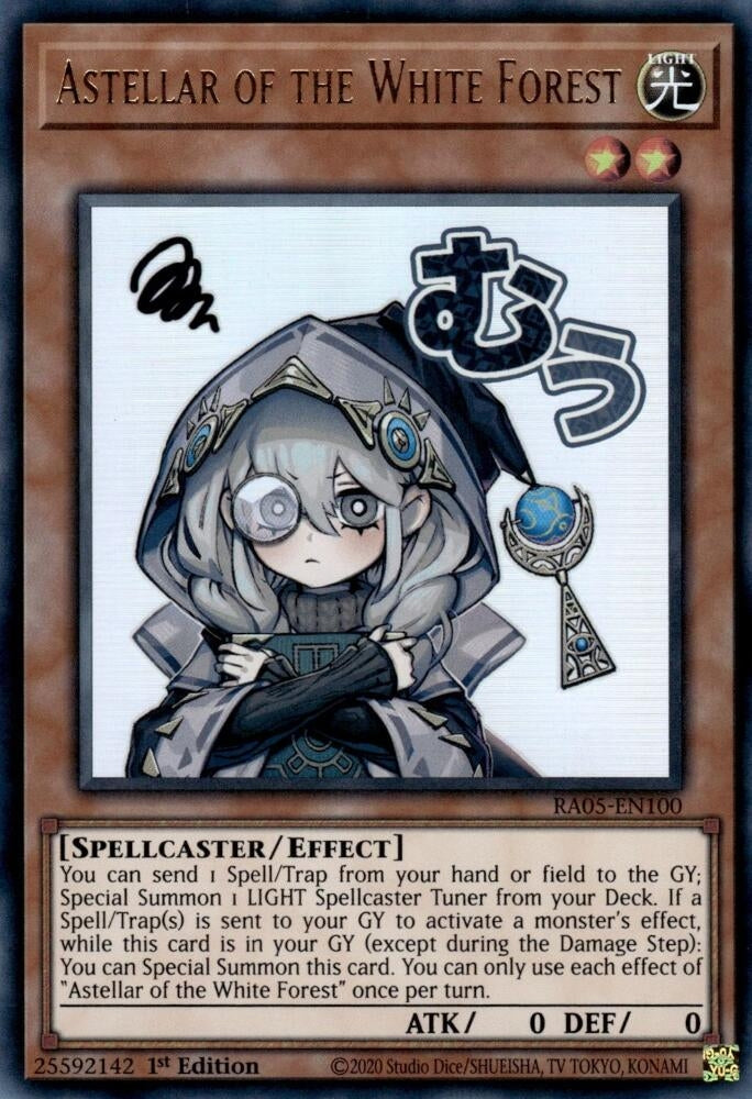 Astellar of the White Forest (RA05-EN100) (Rarity Collection 5)