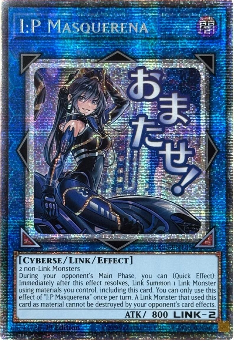 I:P Masquerena (Starlight Rare) (RA05-EN105) (Rarity Collection 5)