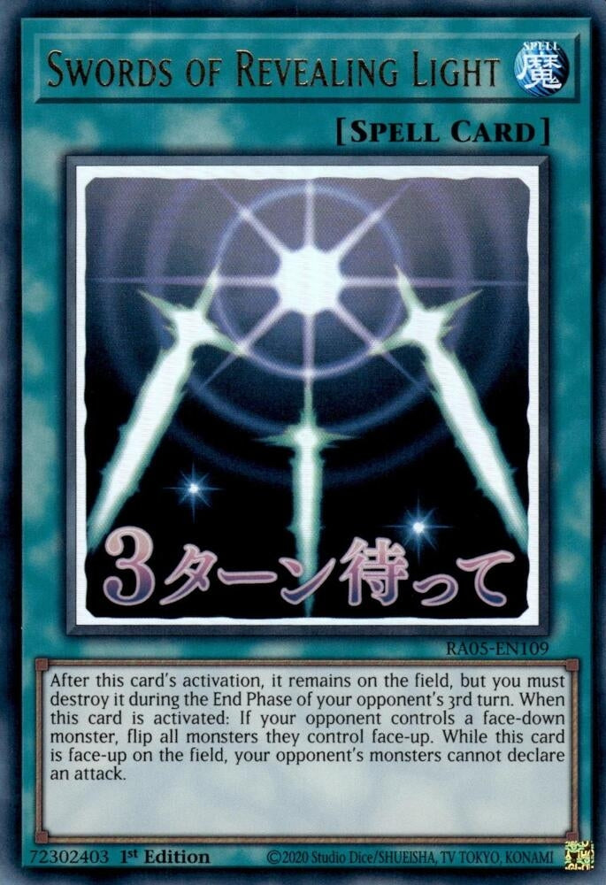 Swords of Revealing Light (RA05-EN109) (Rarity Collection 5)