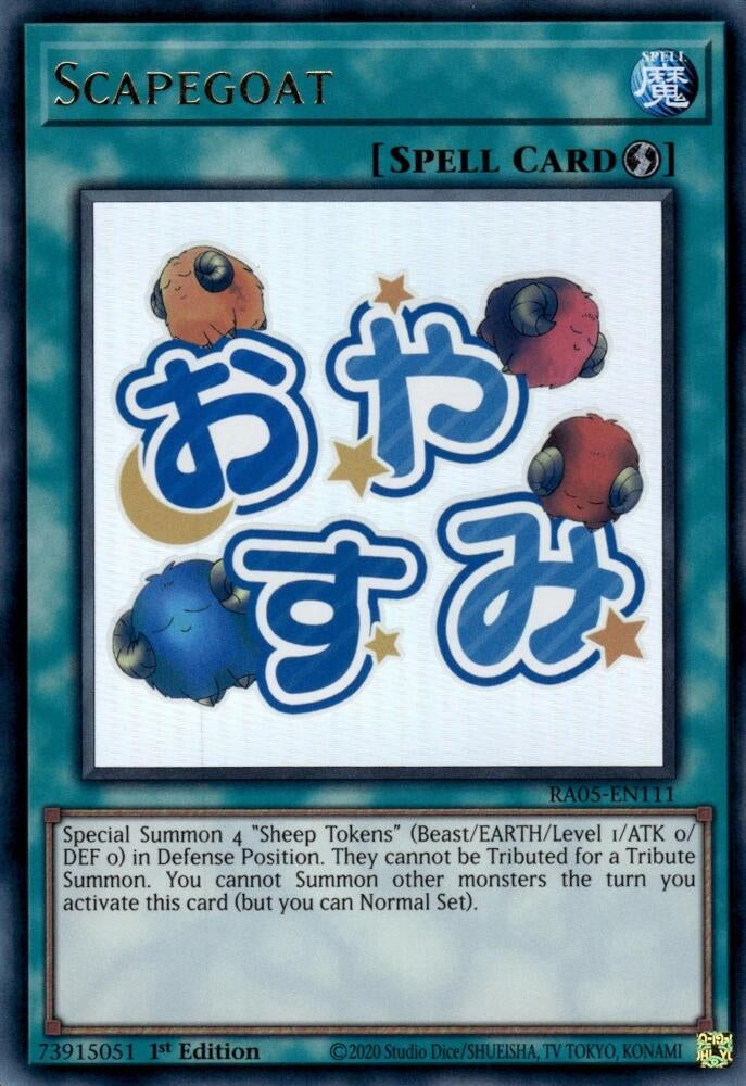 Scapegoat (RA05-EN111) (Rarity Collection 5)