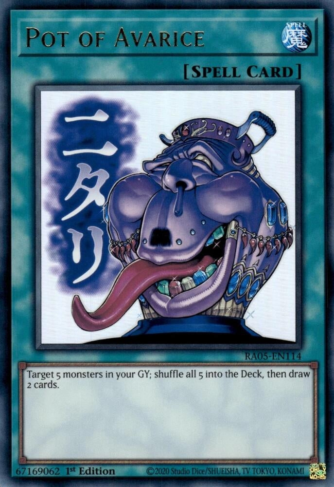 Pot of Avarice (RA05-EN114) (Rarity Collection 5)