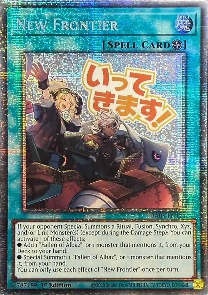 New Frontier (Starlight Rare) (RA05-EN121) (Rarity Collection 5)
