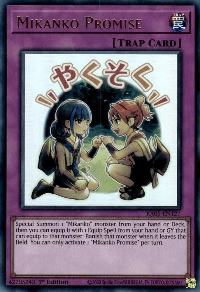 Mikanko Promise (RA05-EN127) (Rarity Collection 5)