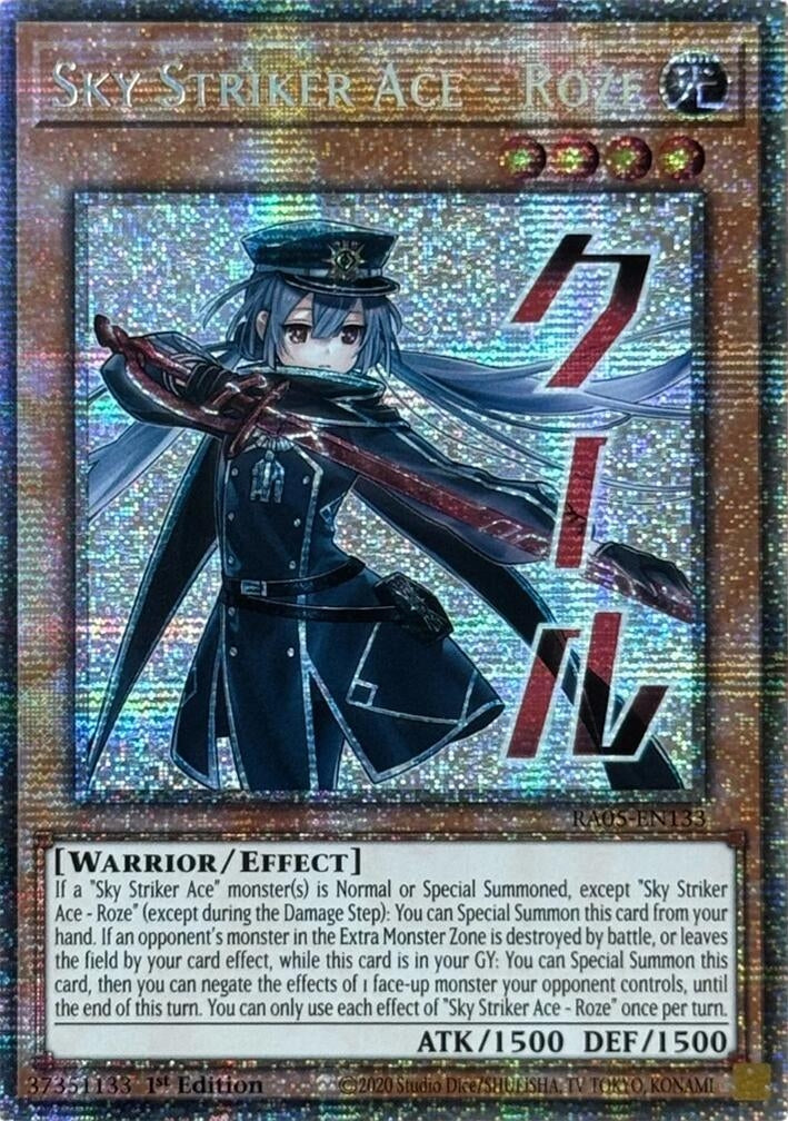 Sky Striker Ace - Roze (Starlight Rare) (RA05-EN133) (Rarity Collection 5)