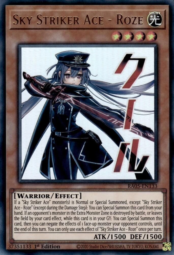 Sky Striker Ace - Roze (RA05-EN133) (Rarity Collection 5)