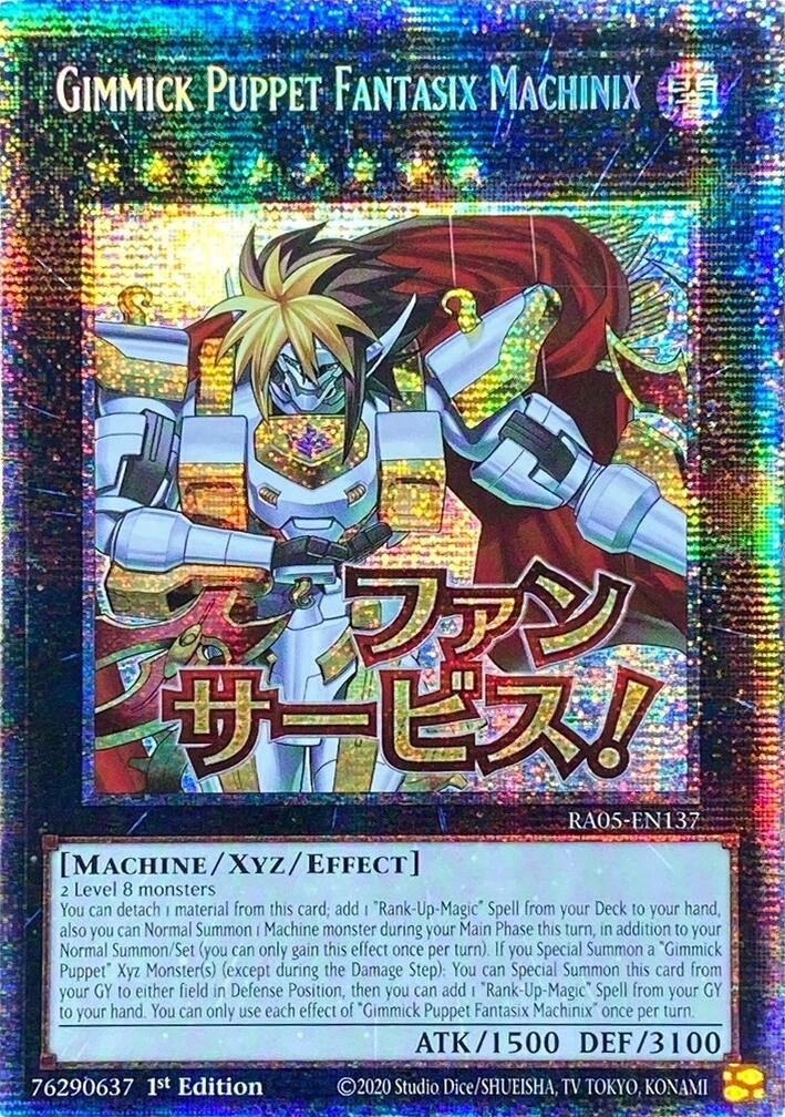 Gimmick Puppet Fantasix Machinix (Starlight Rare) (RA05-EN137) (Rarity Collection 5)