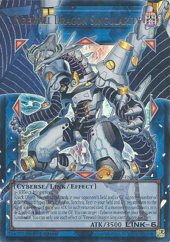 Firewall Dragon Singularity (RA05-EN146) (Rarity Collection 5)