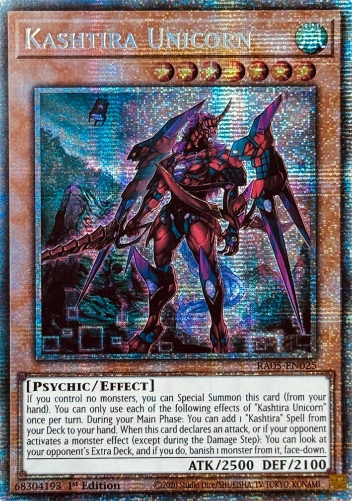 Kashtira Unicorn (Starlight Rare) (RA05-EN025) (Rarity Collection 5)