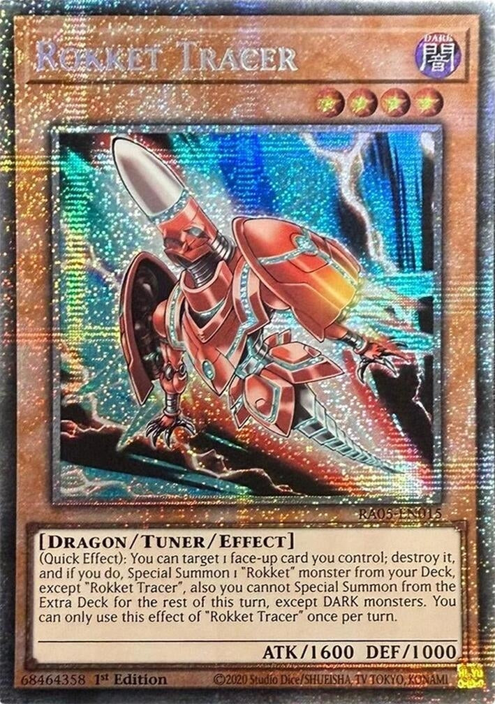 Image for Rokket Tracer (Starlight Rare) (RA05-EN015) (Rarity Collection 5) - YuGiOh