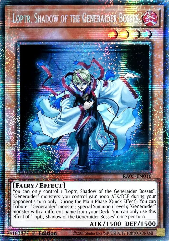 Loptr, Shadow of the Generaider Bosses (Starlight Rare) (RA05-EN051) (Rarity Collection 5)