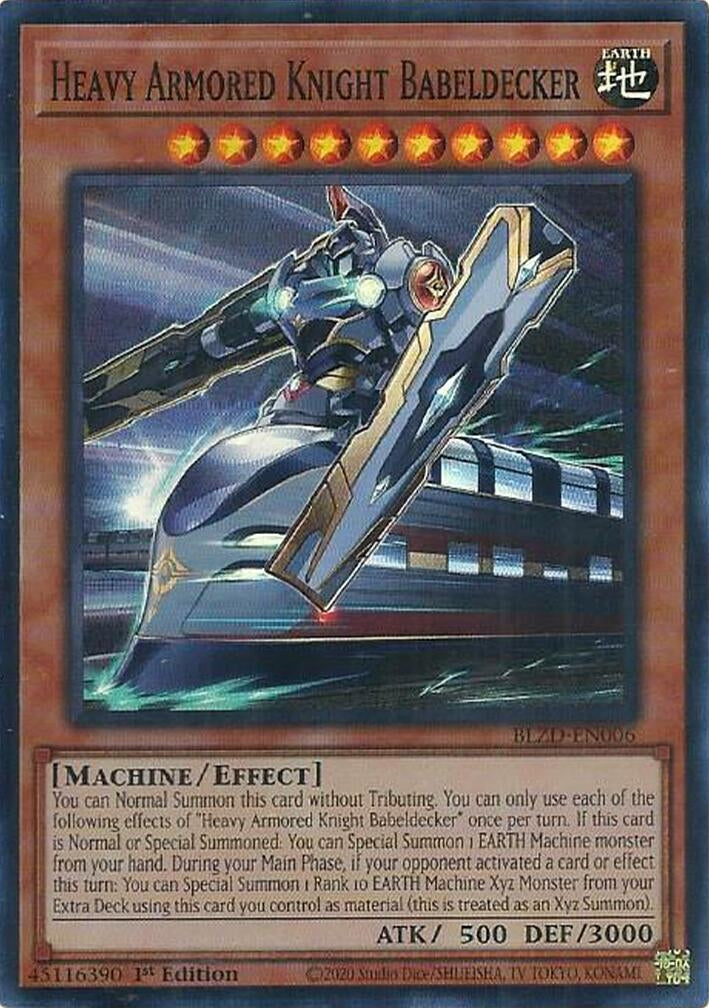 Image for Heavy Armored Knight Babeldecker (BLZD-EN006) (Blazing Dominion) - YuGiOh