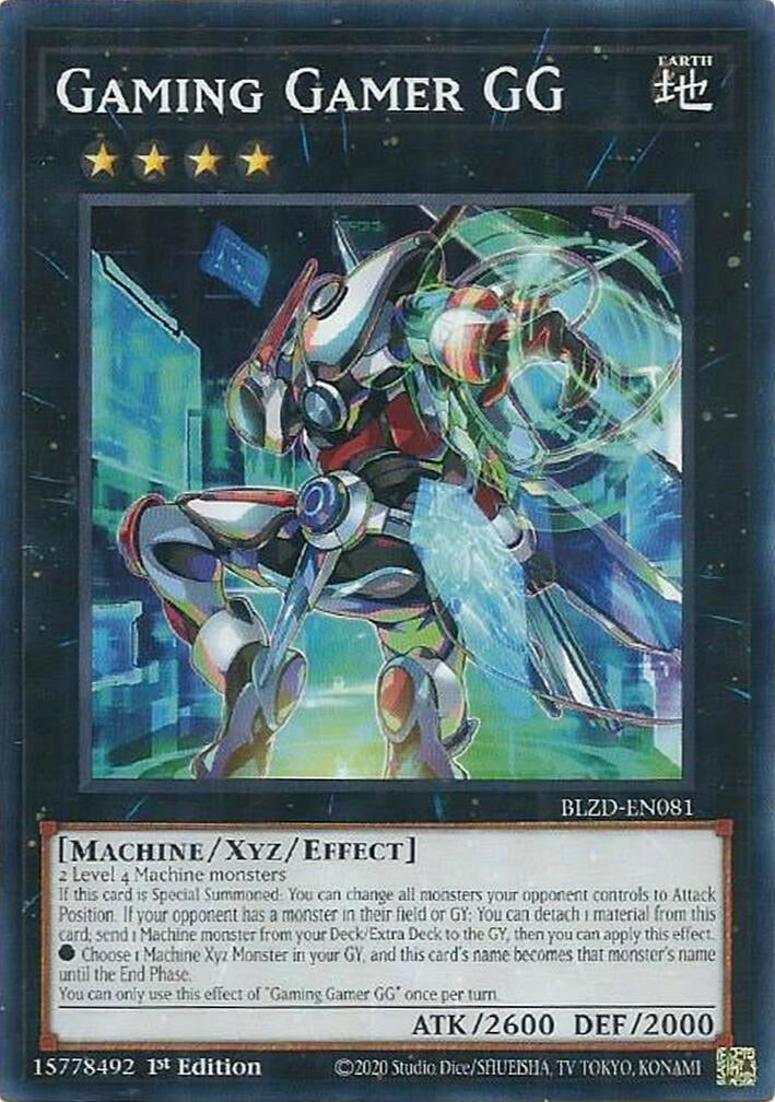 Image for Gaming Gamer GG (BLZD-EN081) (Blazing Dominion) - YuGiOh