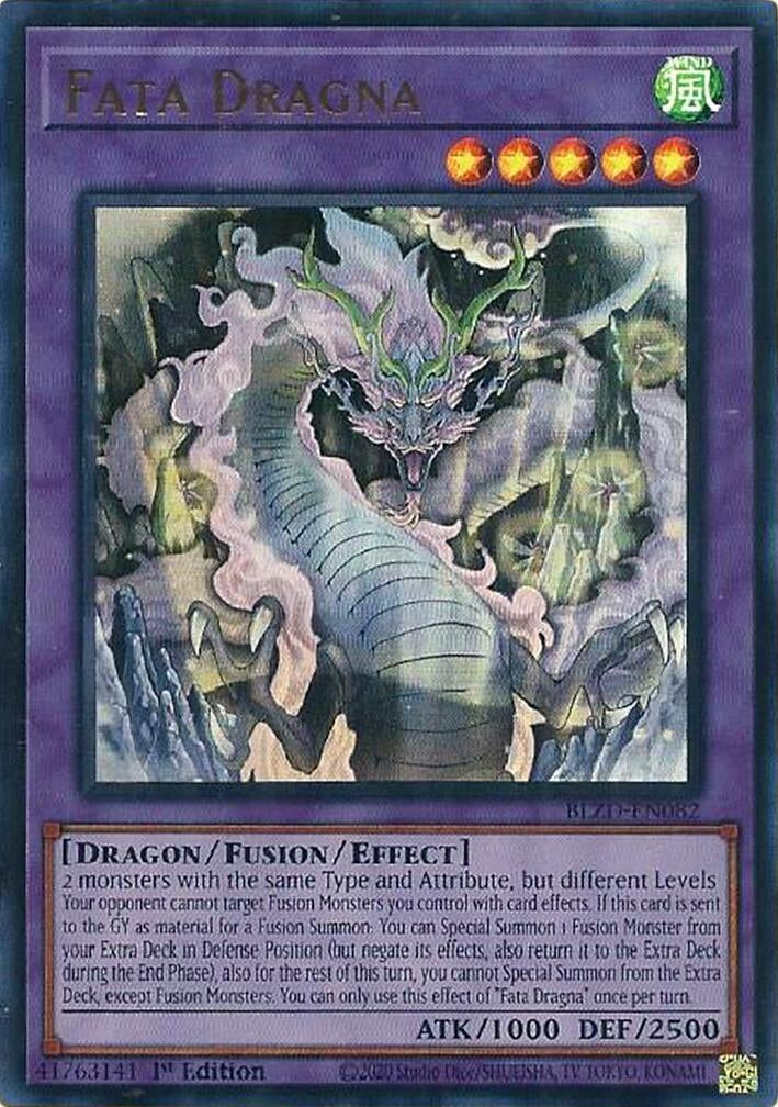Image for Fata Dragna (BLZD-EN082) (Blazing Dominion) - YuGiOh