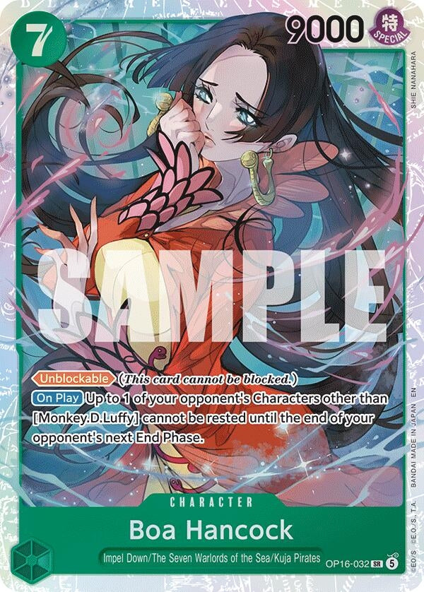 Image for Boa Hancock (OP16-032) (The Time of Battle) - One Piece Card Game