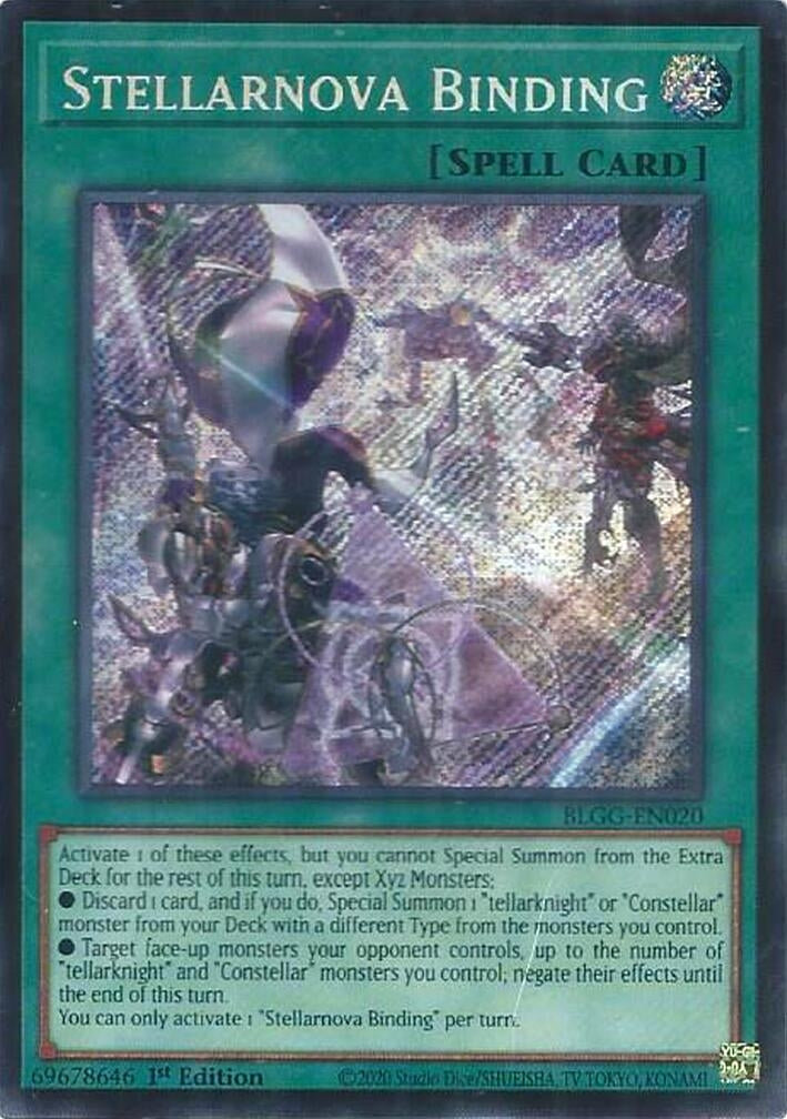 Image for Stellarnova Binding (BLGG-EN020) (Battles of Legend: Glorious Gallery) - YuGiOh