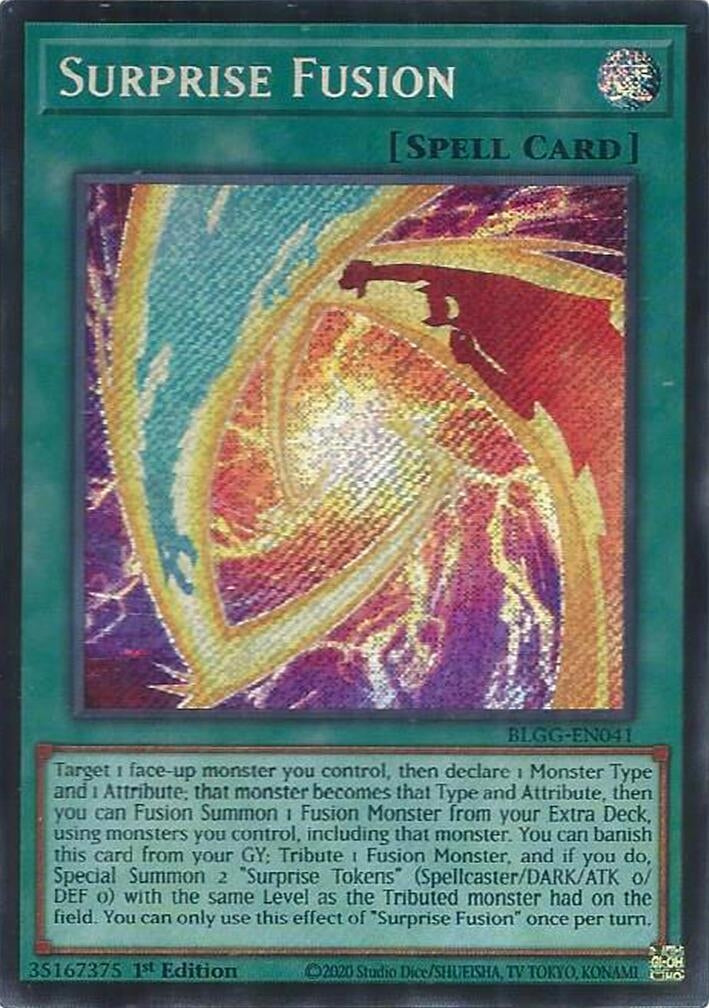 Image for Surprise Fusion (BLGG-EN041) (Battles of Legend: Glorious Gallery) - YuGiOh