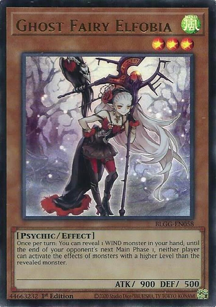 Image for Ghost Fairy Elfobia (BLGG-EN058) (Battles of Legend: Glorious Gallery) - YuGiOh