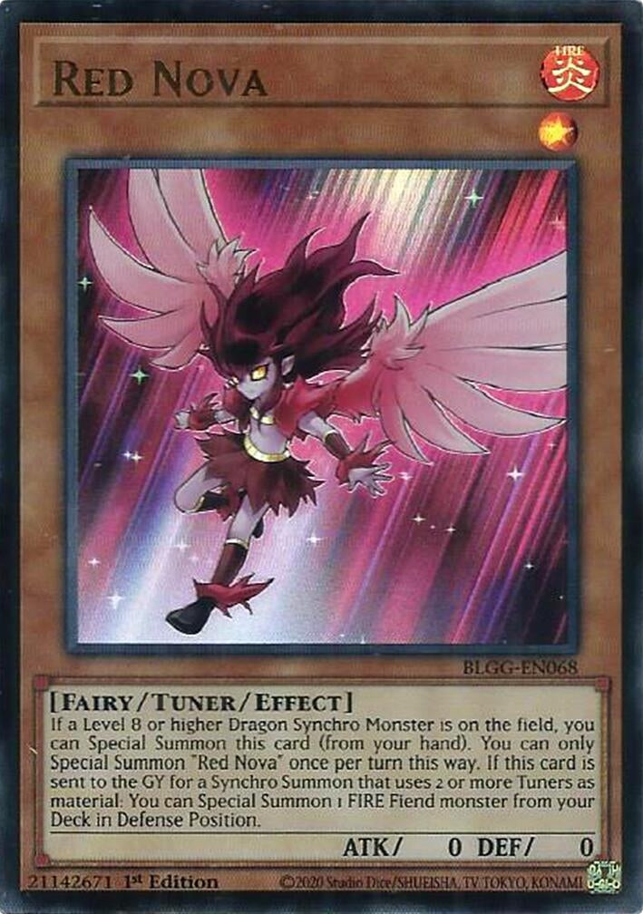 Image for Red Nova (BLGG-EN068) (Battles of Legend: Glorious Gallery) - YuGiOh