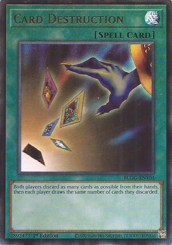 Image for Card Destruction (BLGG-EN104) (Battles of Legend: Glorious Gallery) - YuGiOh