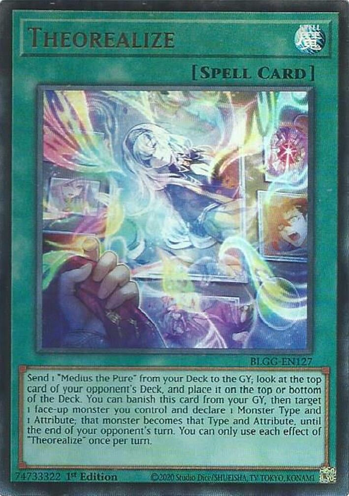 Image for Theorealize (BLGG-EN127) (Battles of Legend: Glorious Gallery) - YuGiOh