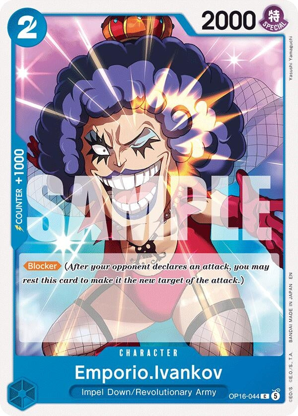 Image for Emporio.Ivankov (044) (OP16-044) (The Time of Battle) - One Piece Card Game
