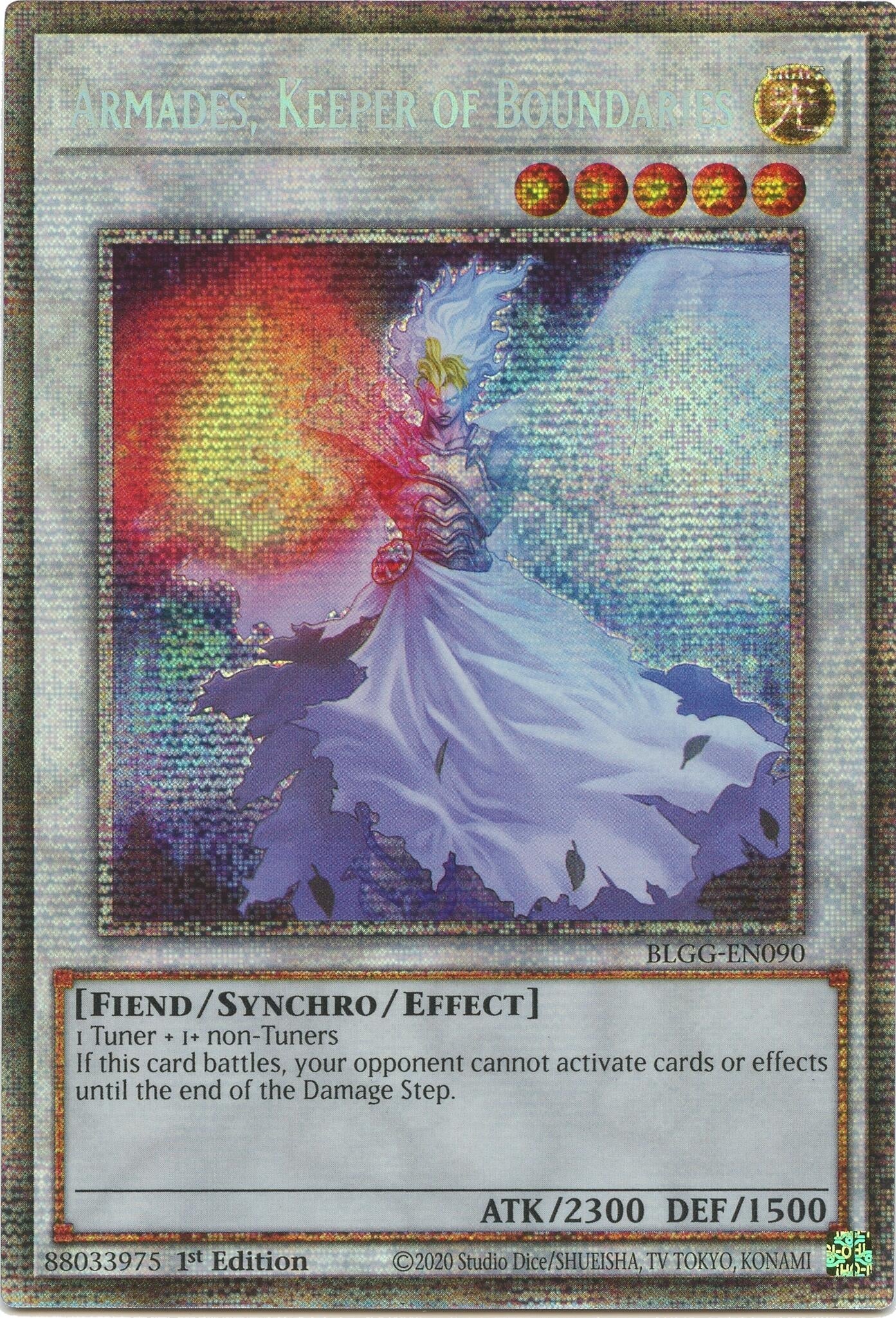 Image for Armades, Keeper of Boundaries (Starlight Rare) (Battles of Legend: Glorious Gallery) - YuGiOh