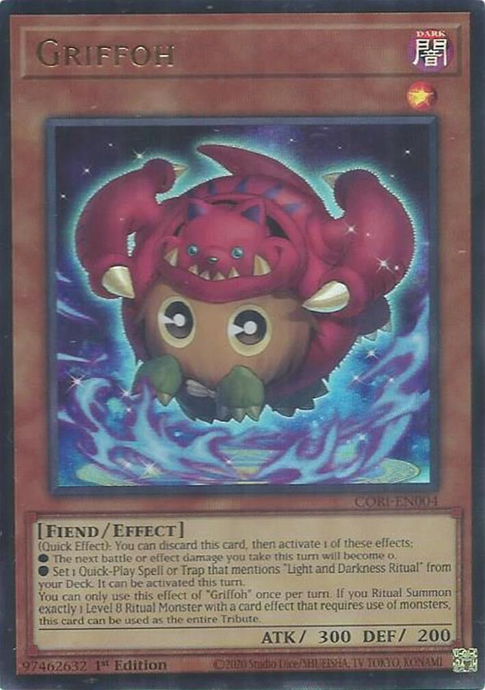 Image for Griffoh (CORI-EN004) (Chaos Origins) (CORI) - YuGiOh