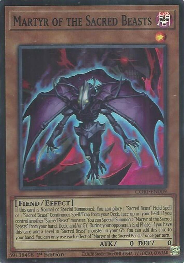 Image for Martyr of the Sacred Beasts (CORI-EN009) (Chaos Origins) (CORI) - YuGiOh