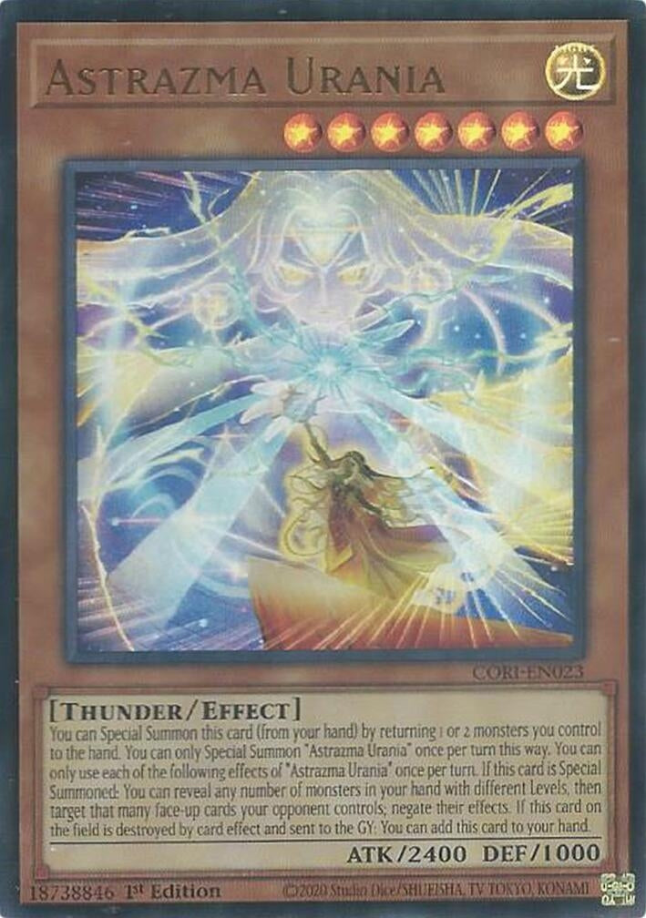Image for Astrazma Urania (CORI-EN023) (Chaos Origins) (CORI) - YuGiOh