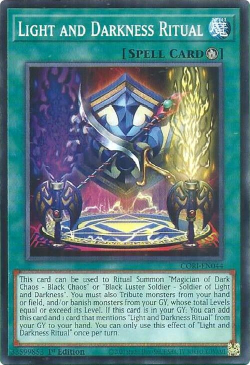 Image for Light and Darkness Ritual (CORI-EN044) (Chaos Origins) (CORI) - YuGiOh