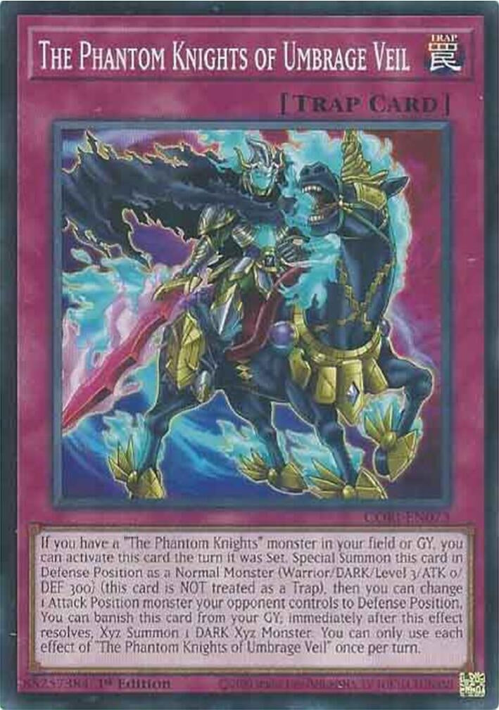 Image for The Phantom Knights of Umbrage Veil (CORI-EN073) (Chaos Origins) (CORI) - YuGiOh