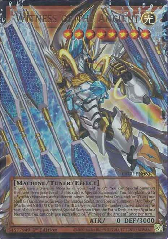Image for Witness of the Ancient (Extended Art) (CORI-EN081) (Chaos Origins) (CORI) - YuGiOh