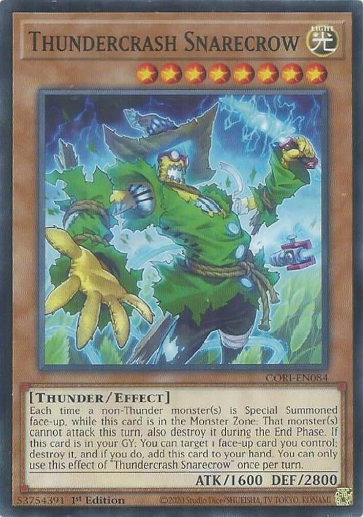 Image for Thundercrash Snarecrow (CORI-EN084) (Chaos Origins) (CORI) - YuGiOh