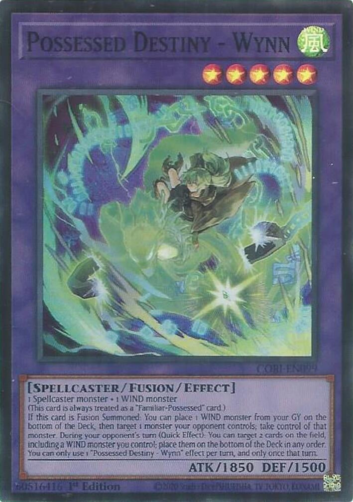 Image for Possessed Destiny - Wynn (CORI-EN099) (Chaos Origins) (CORI) - YuGiOh