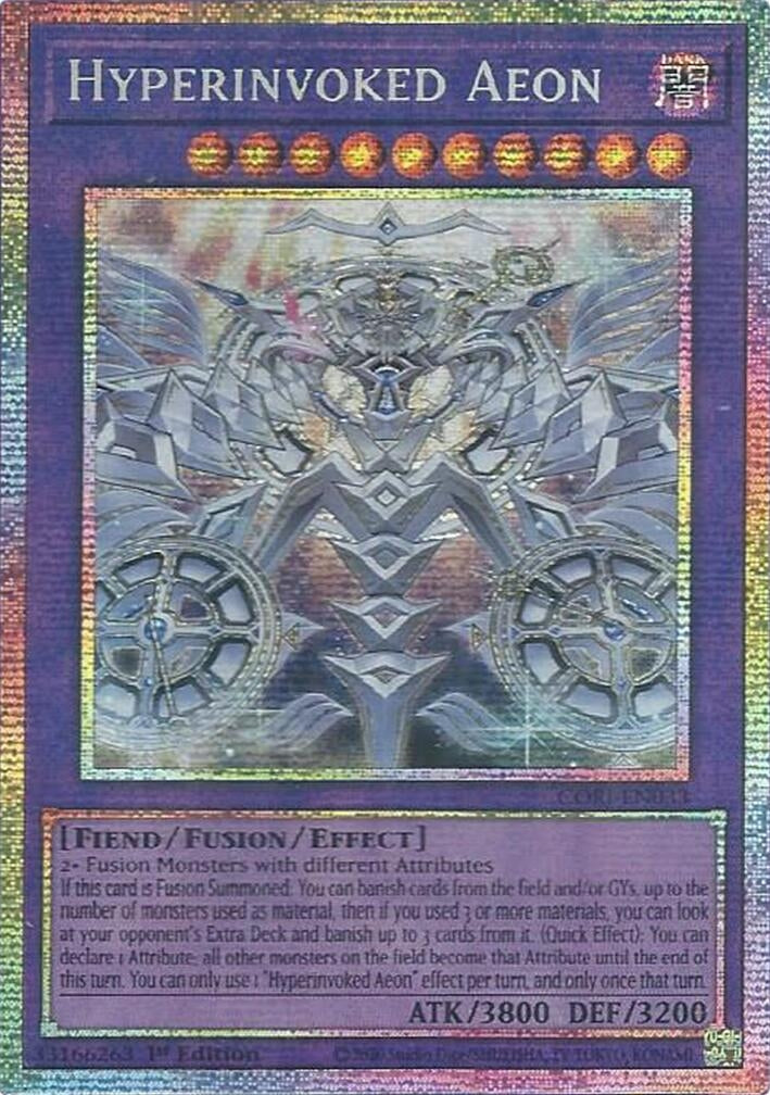 Image for Hyperinvoked Aeon (Starlight Rare) (CORI-EN033) (Chaos Origins) (CORI) - YuGiOh