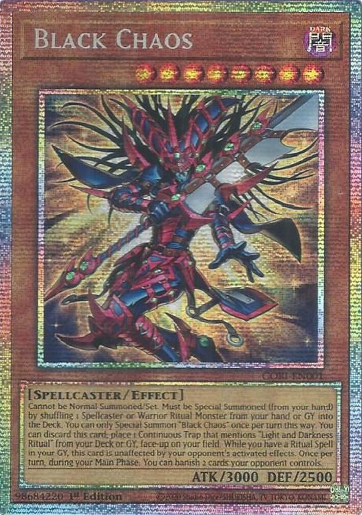 Image for Black Chaos (Starlight Rare) (CORI-EN001) (Chaos Origins) (CORI) - YuGiOh